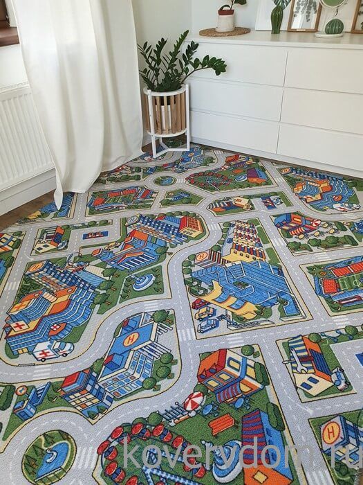 Детский ковер-палас M-POLIS ROAD